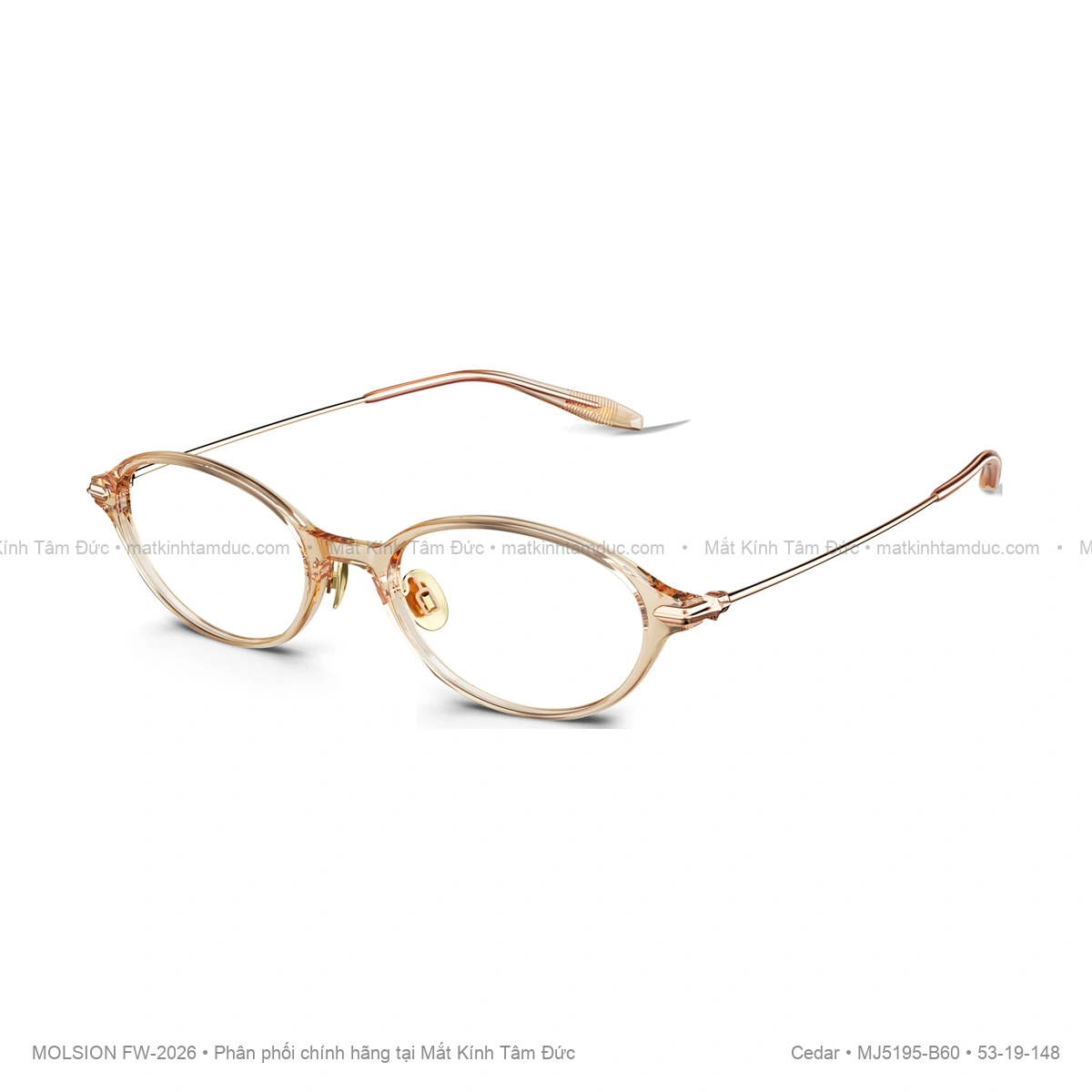 Gọng kính Molsion Cedar MJ5195 - Ảnh 5