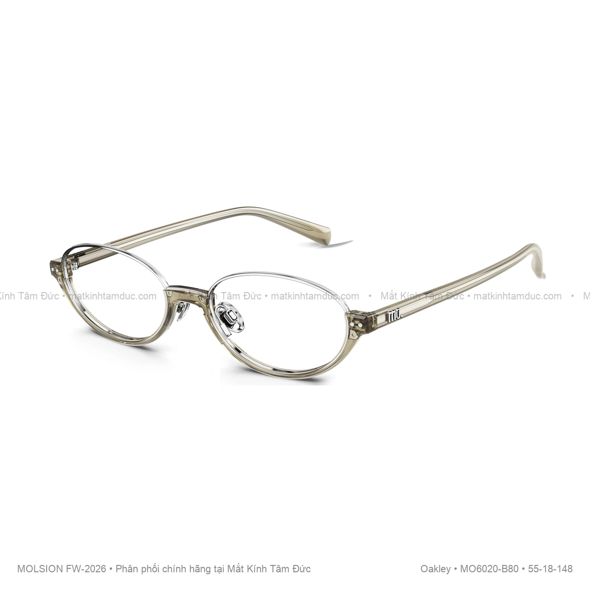 Gọng kính Molsion Oakley MO6020 - Ảnh 4