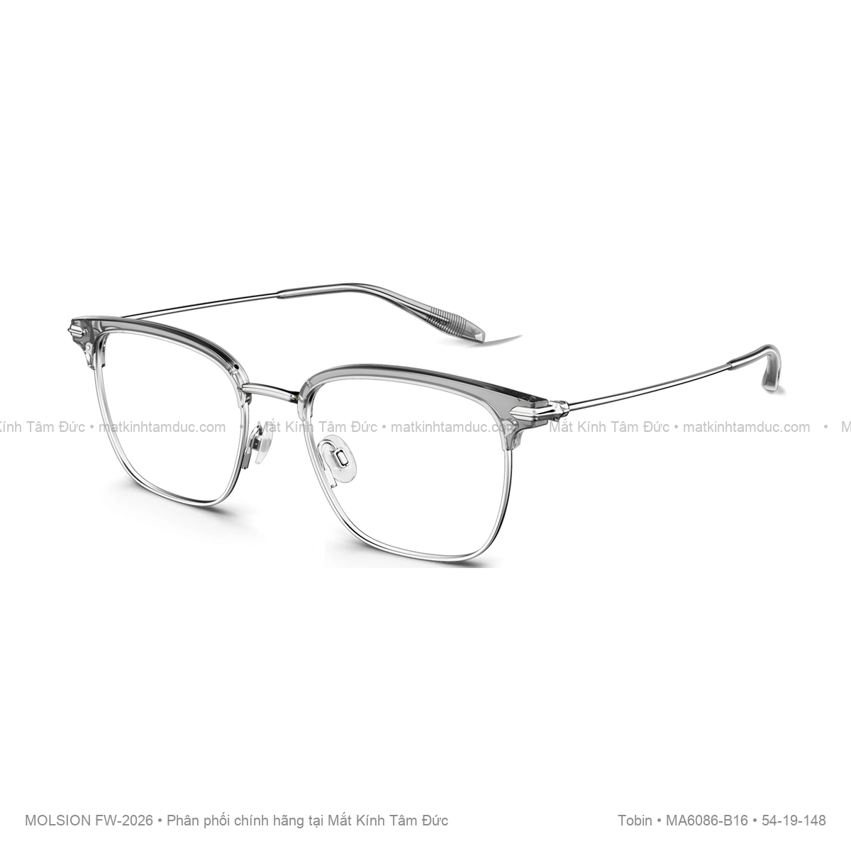 Gọng kính Molsion Tobin MA6086 - Ảnh 4