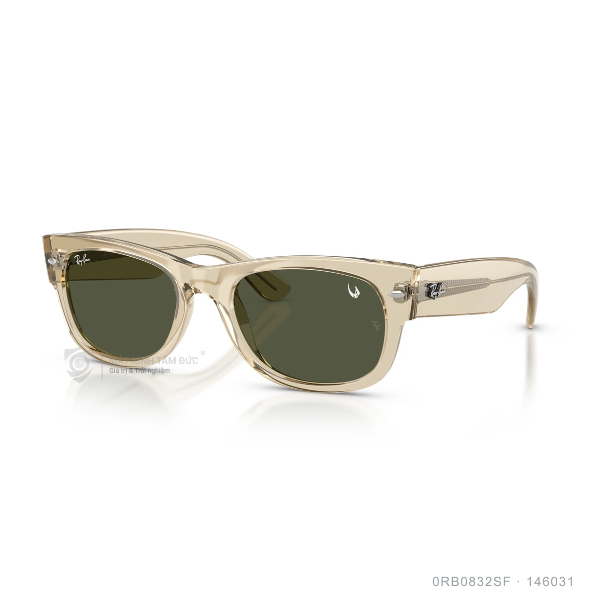 Chi tiết góc nghiêng Kính mát Rayban 0RB0832SF