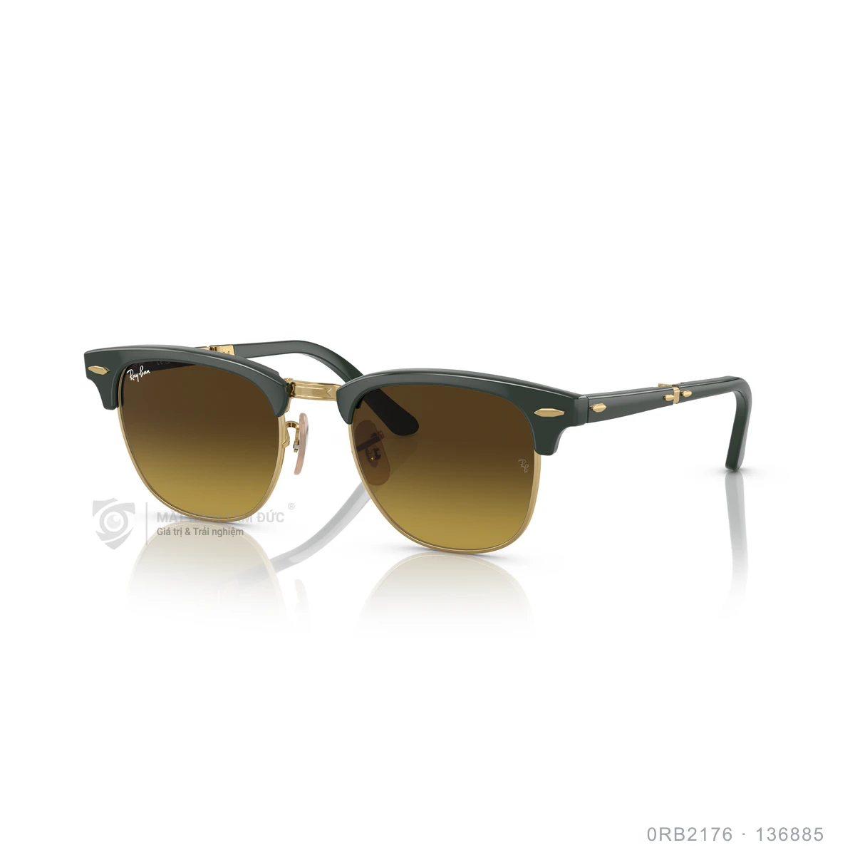 Chi tiết góc nghiêng Kính mát Rayban 0RB2176