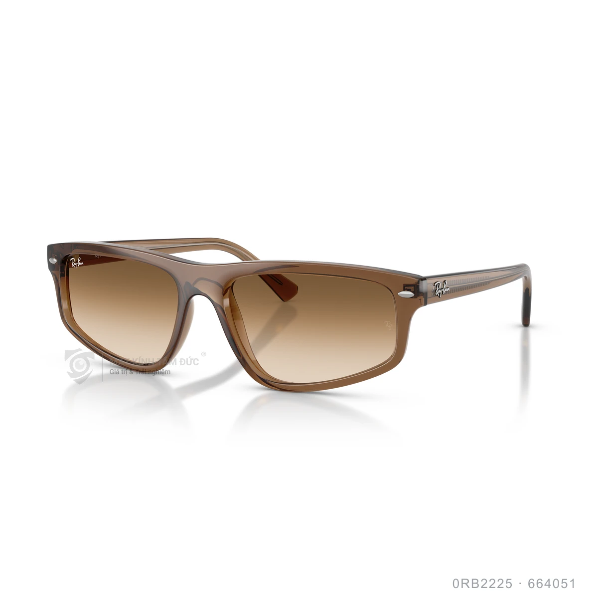 Chi tiết góc nghiêng Kính mát Rayban 0RB2225