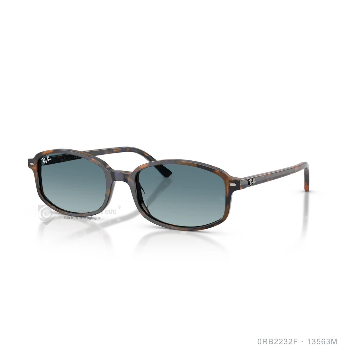 Chi tiết góc nghiêng Kính mát Rayban 0RB2232F