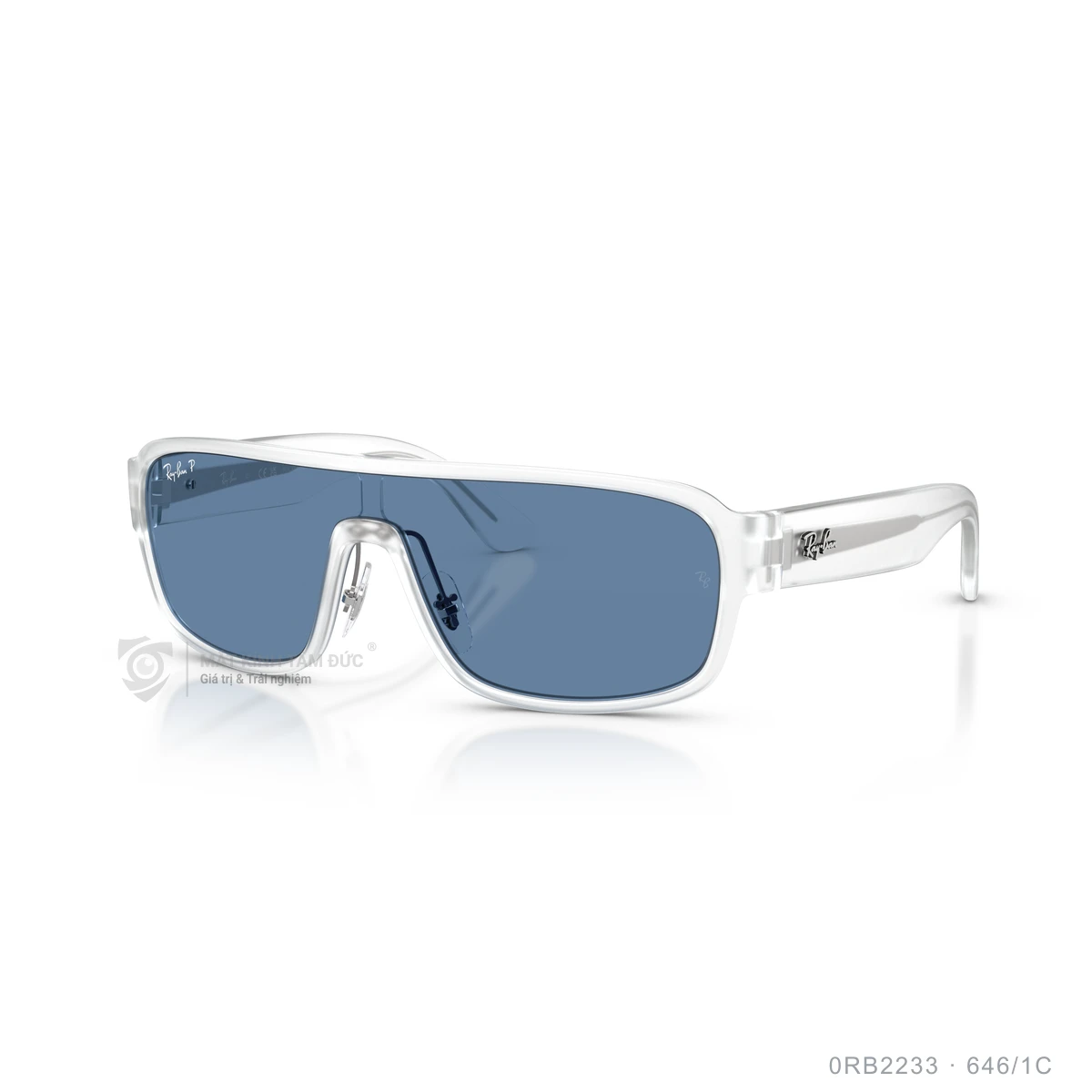 Chi tiết góc nghiêng Kính mát Rayban 0RB2233