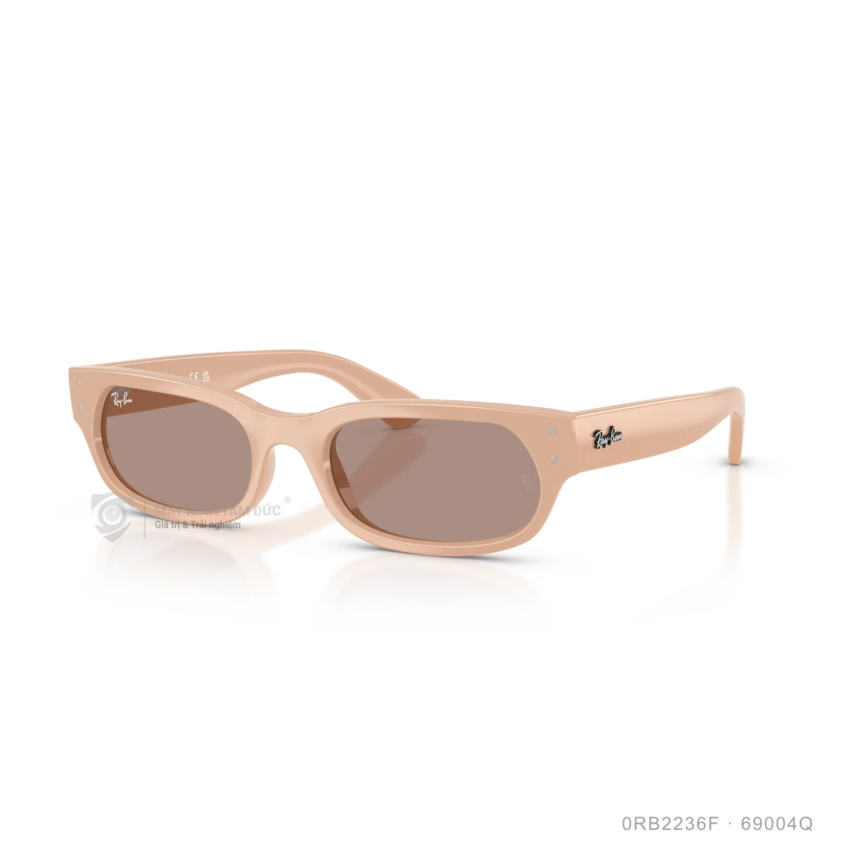 Chi tiết góc nghiêng Kính mát Rayban 0RB2236F