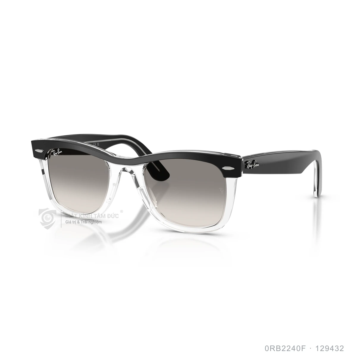 Chi tiết góc nghiêng Kính mát Rayban 0RB2240F
