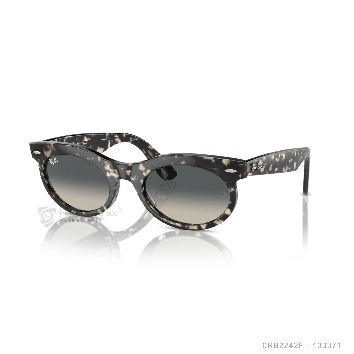 Chi tiết góc nghiêng Kính mát Rayban 0RB2242F