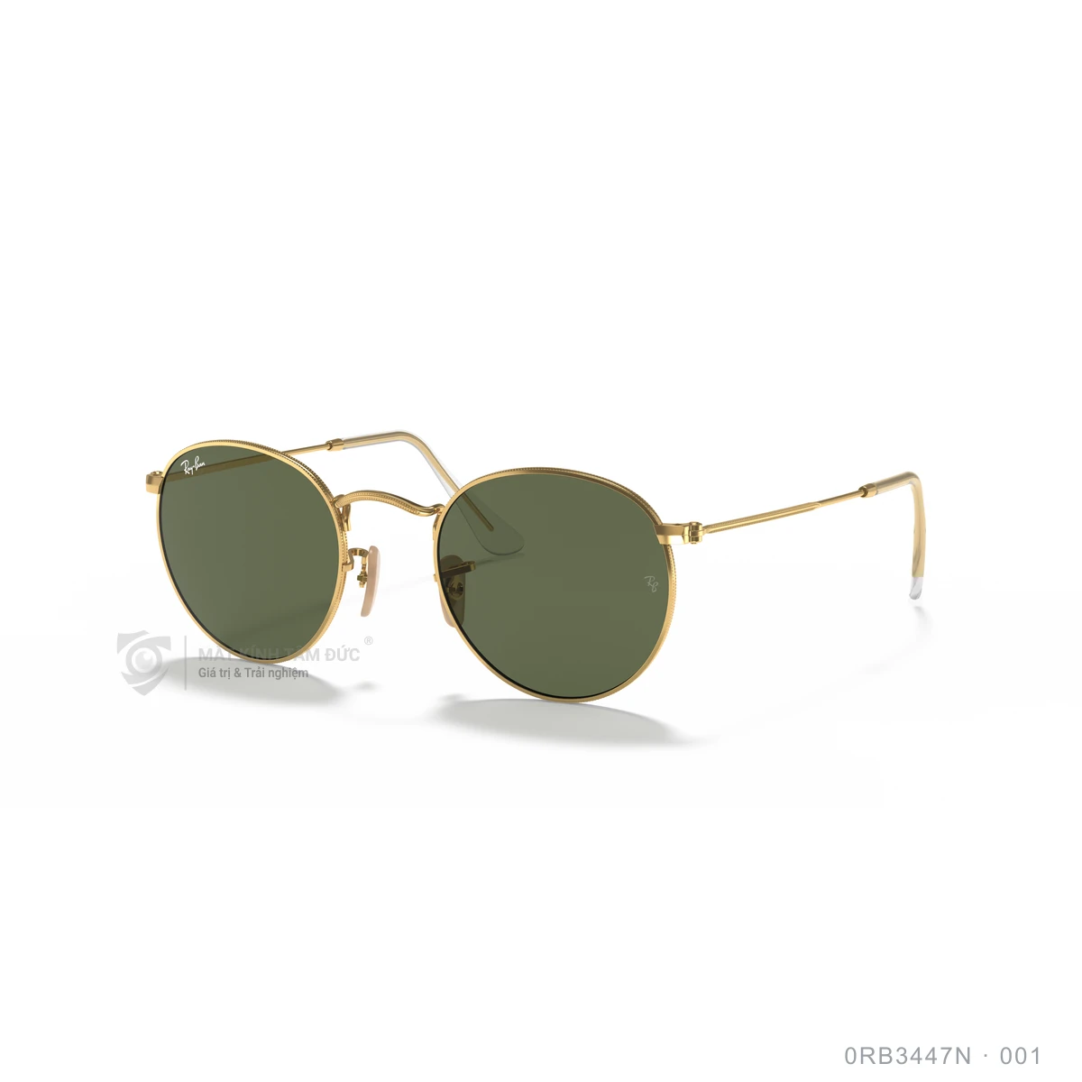 Chi tiết góc nghiêng Kính mát Rayban 0RB3447N