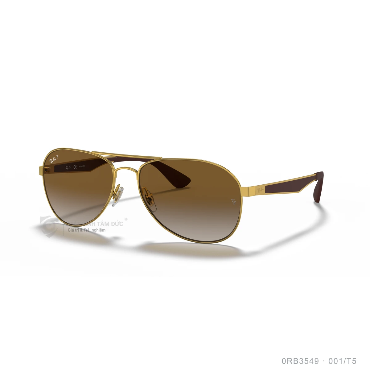 Chi tiết góc nghiêng Kính mát Rayban 0RB3549