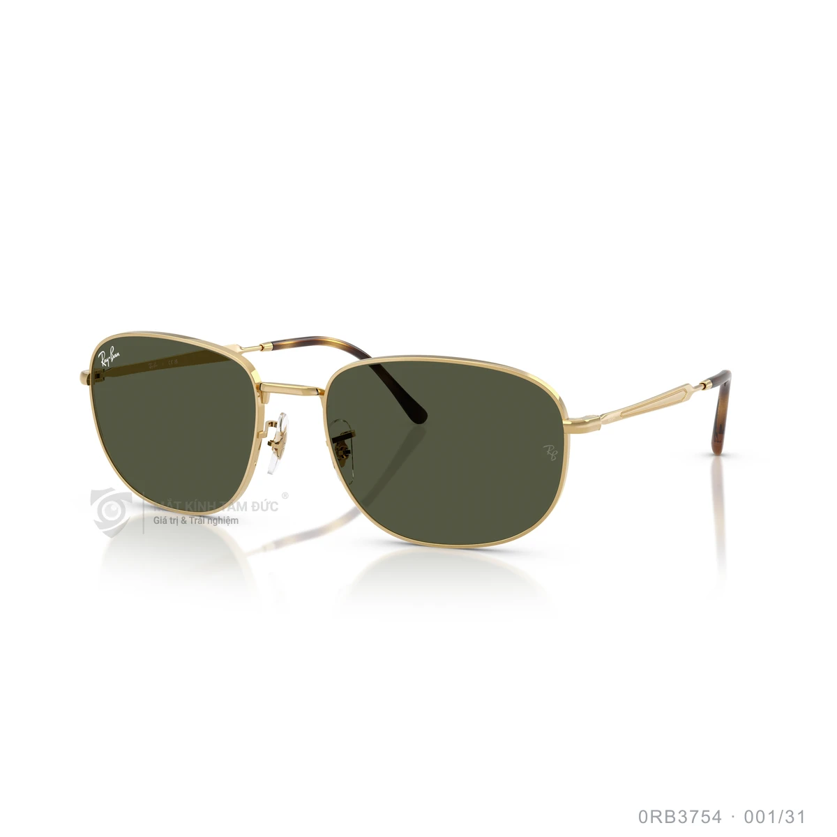 Chi tiết góc nghiêng Kính mát Rayban 0RB3754