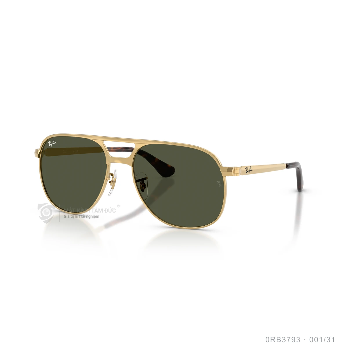 Chi tiết góc nghiêng Kính mát Rayban 0RB3793
