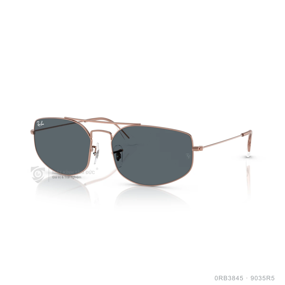 Chi tiết góc nghiêng Kính mát Rayban 0RB3845