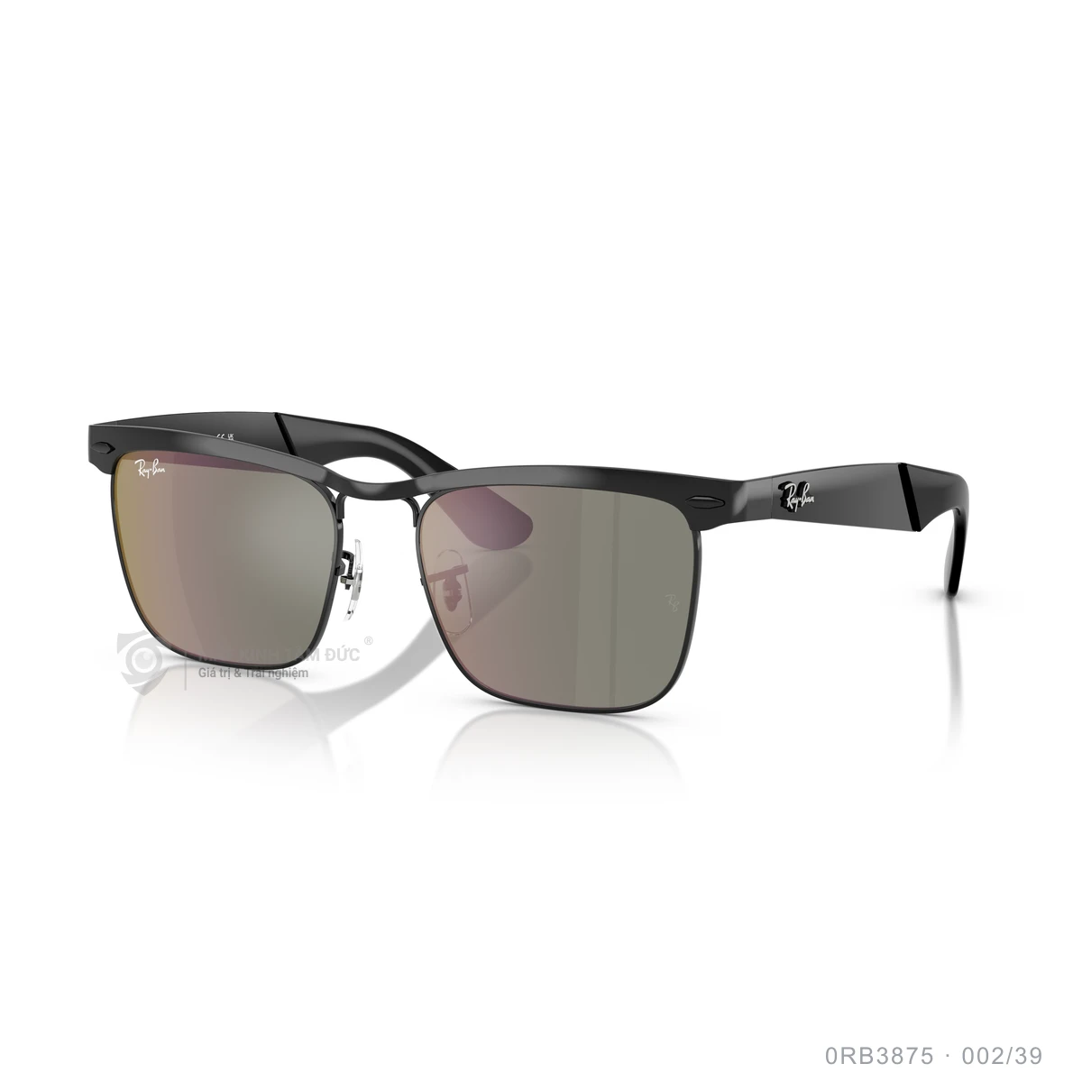 Chi tiết góc nghiêng Kính mát Rayban 0RB3875