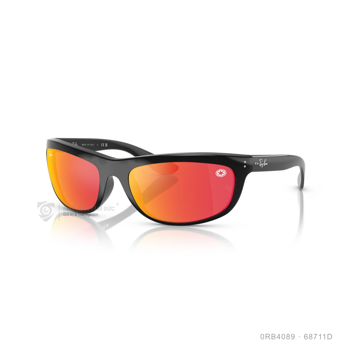 Chi tiết góc nghiêng Kính mát Rayban 0RB4089
