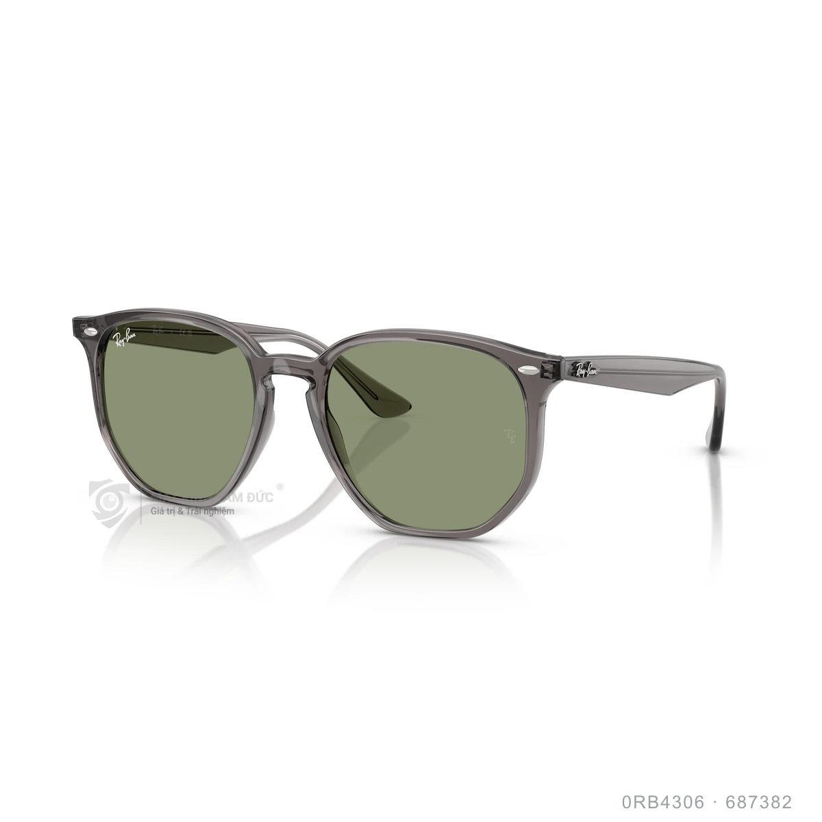 Chi tiết góc nghiêng Kính mát Rayban 0RB4306