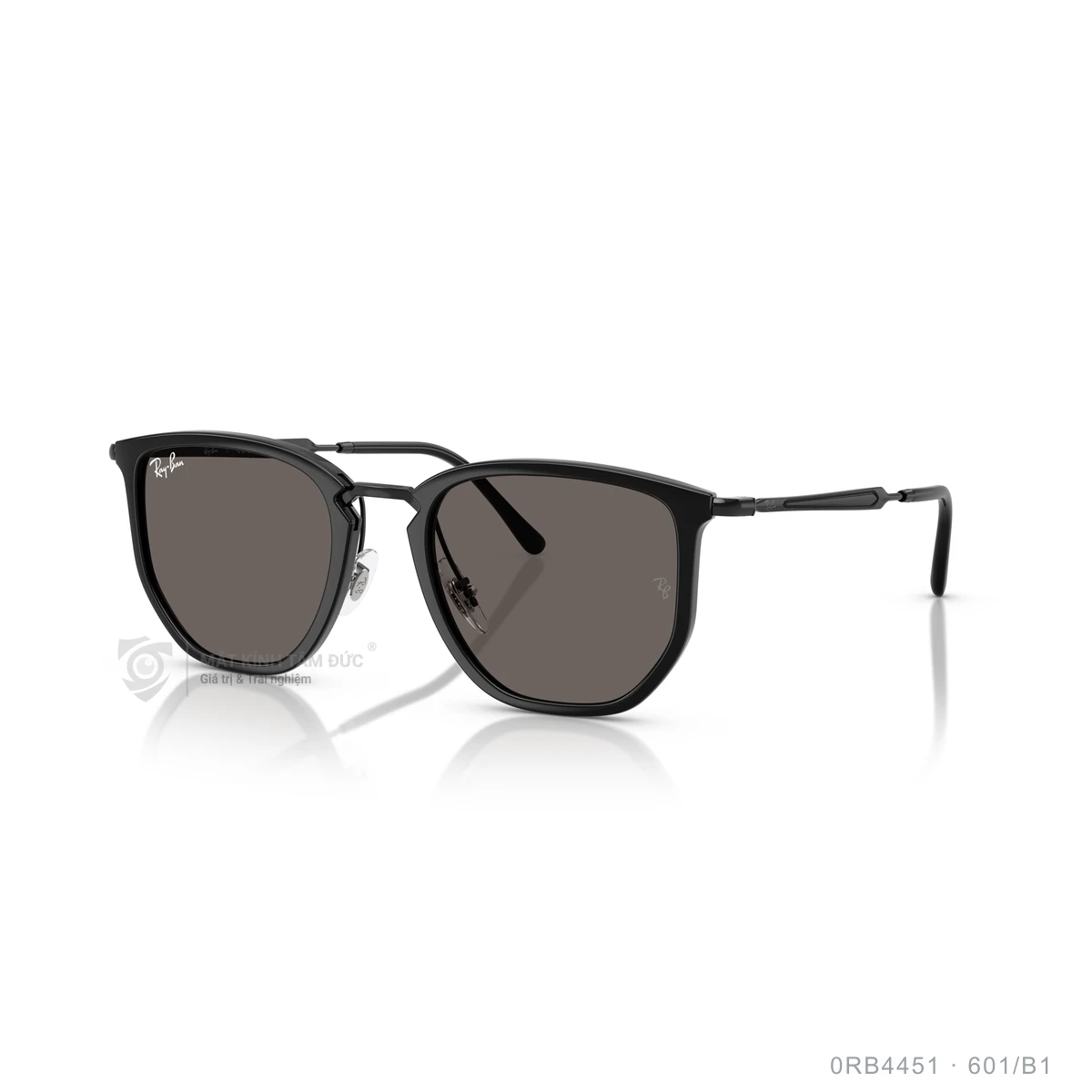 Chi tiết góc nghiêng Kính mát Rayban 0RB4451