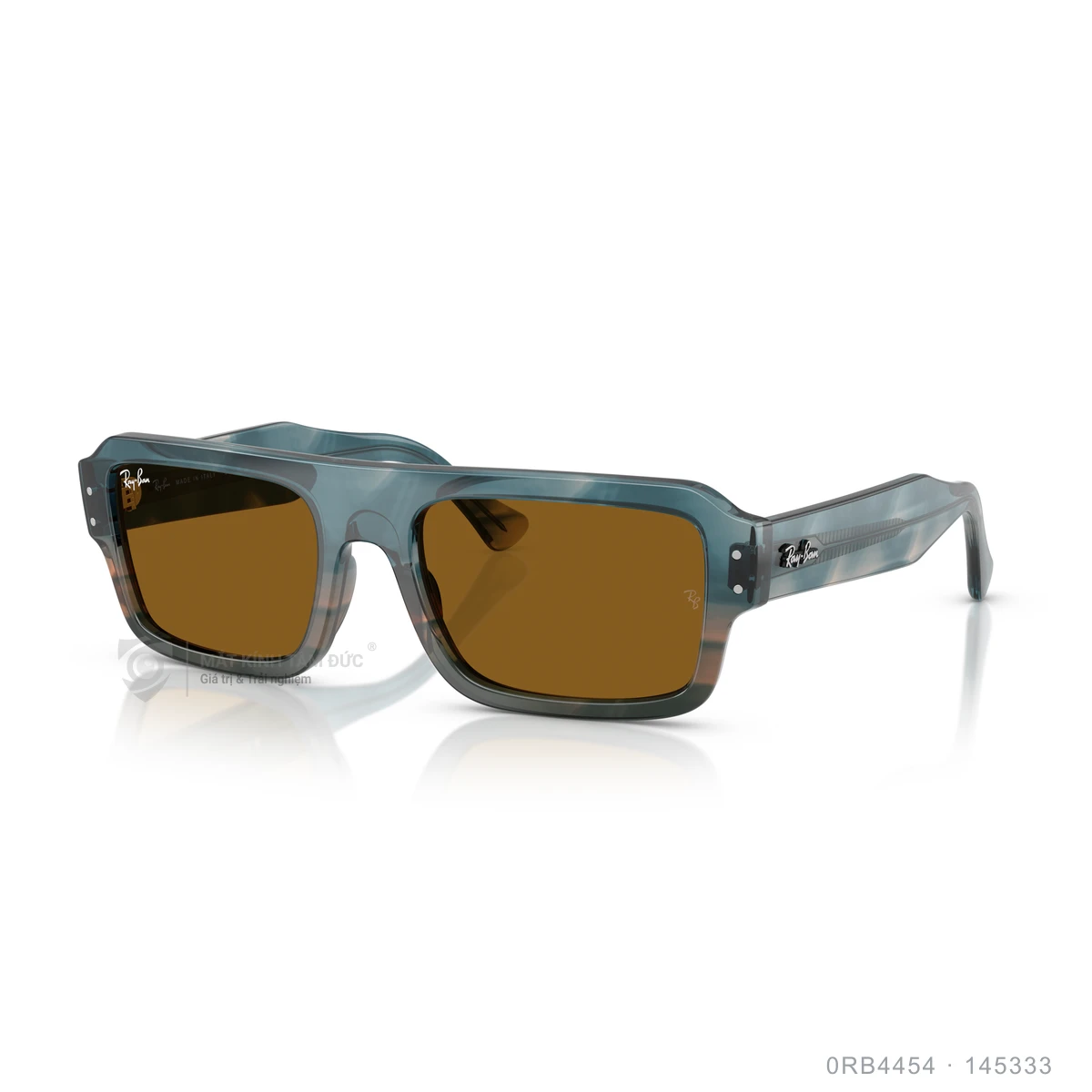Chi tiết góc nghiêng Kính mát Rayban 0RB4454