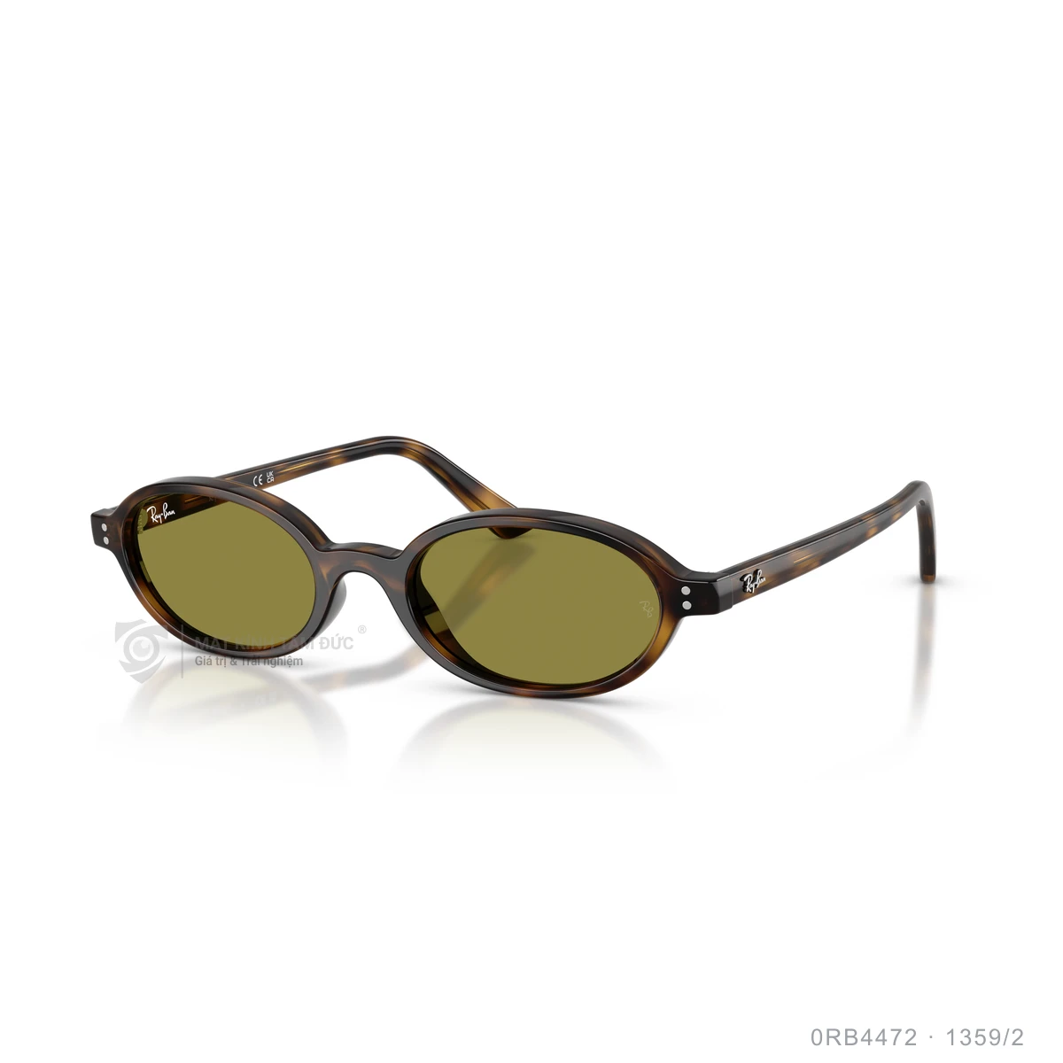 Chi tiết góc nghiêng Kính mát Rayban 0RB4472