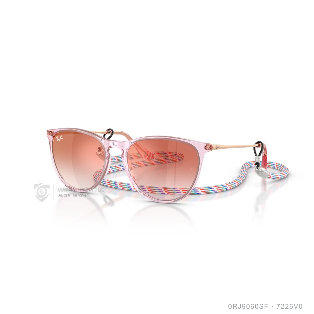 Chi tiết góc nghiêng Kính mát Rayban 0RJ9060SF
