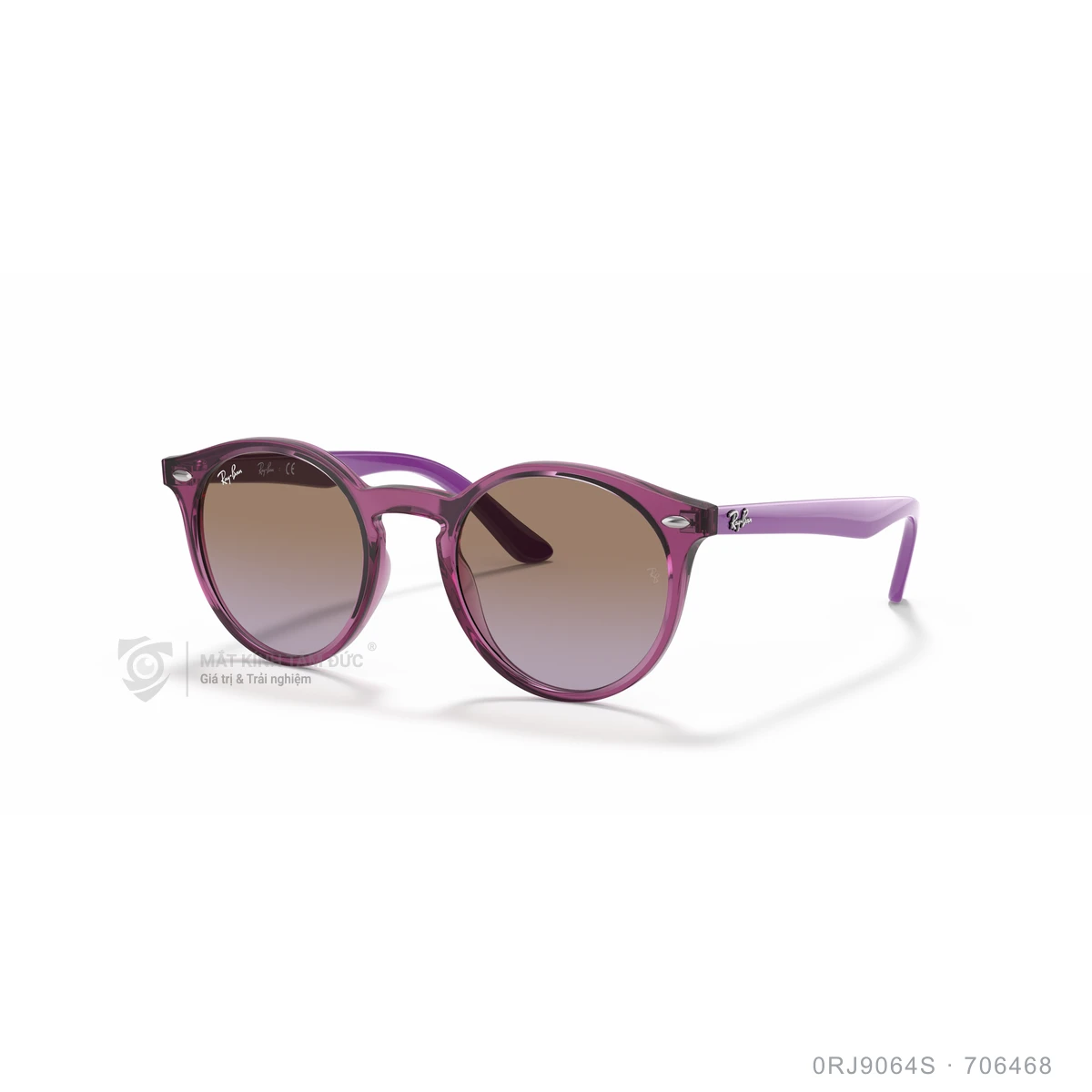 Chi tiết góc nghiêng Kính mát Rayban 0RJ9064S