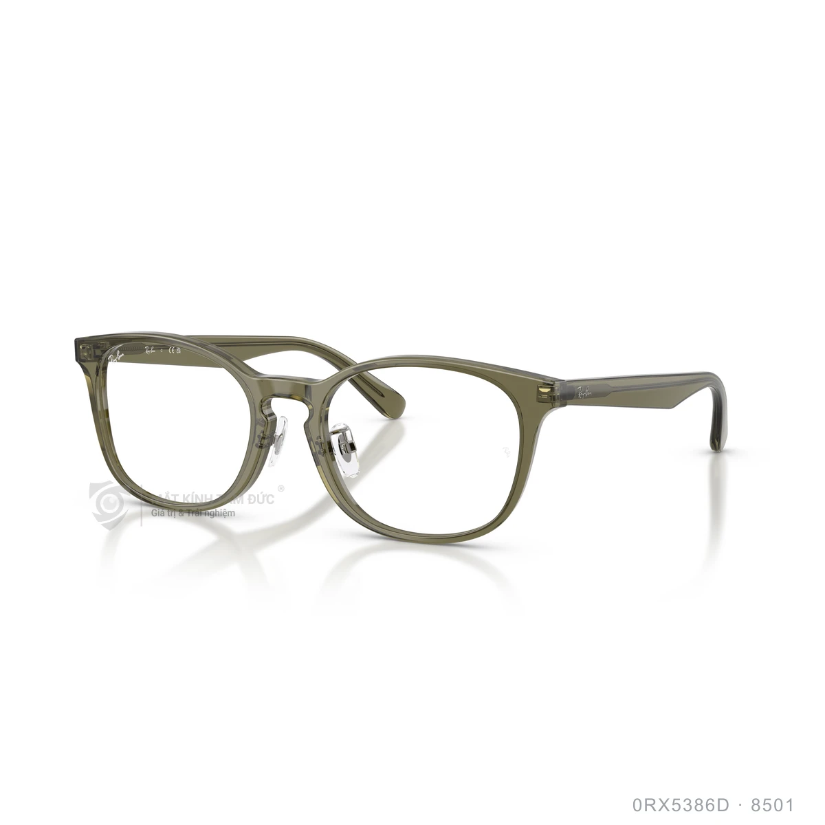 Chi tiết góc nghiêng Gọng kính Rayban 0RX5386D