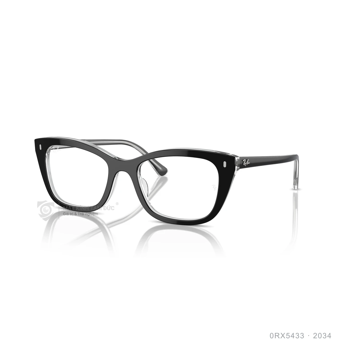 Chi tiết góc nghiêng Gọng kính Rayban 0RX5433