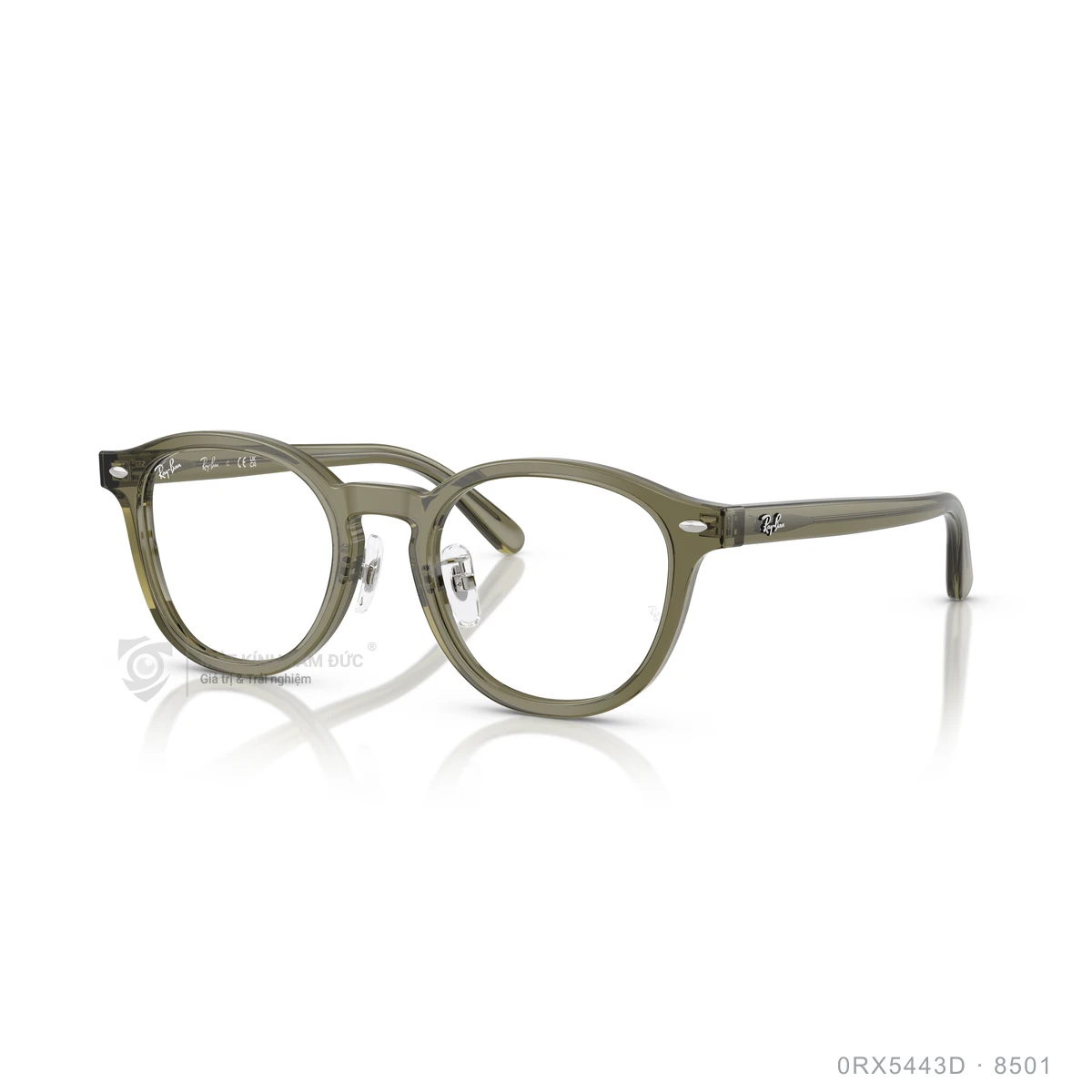 Chi tiết góc nghiêng Gọng kính Rayban 0RX5443D
