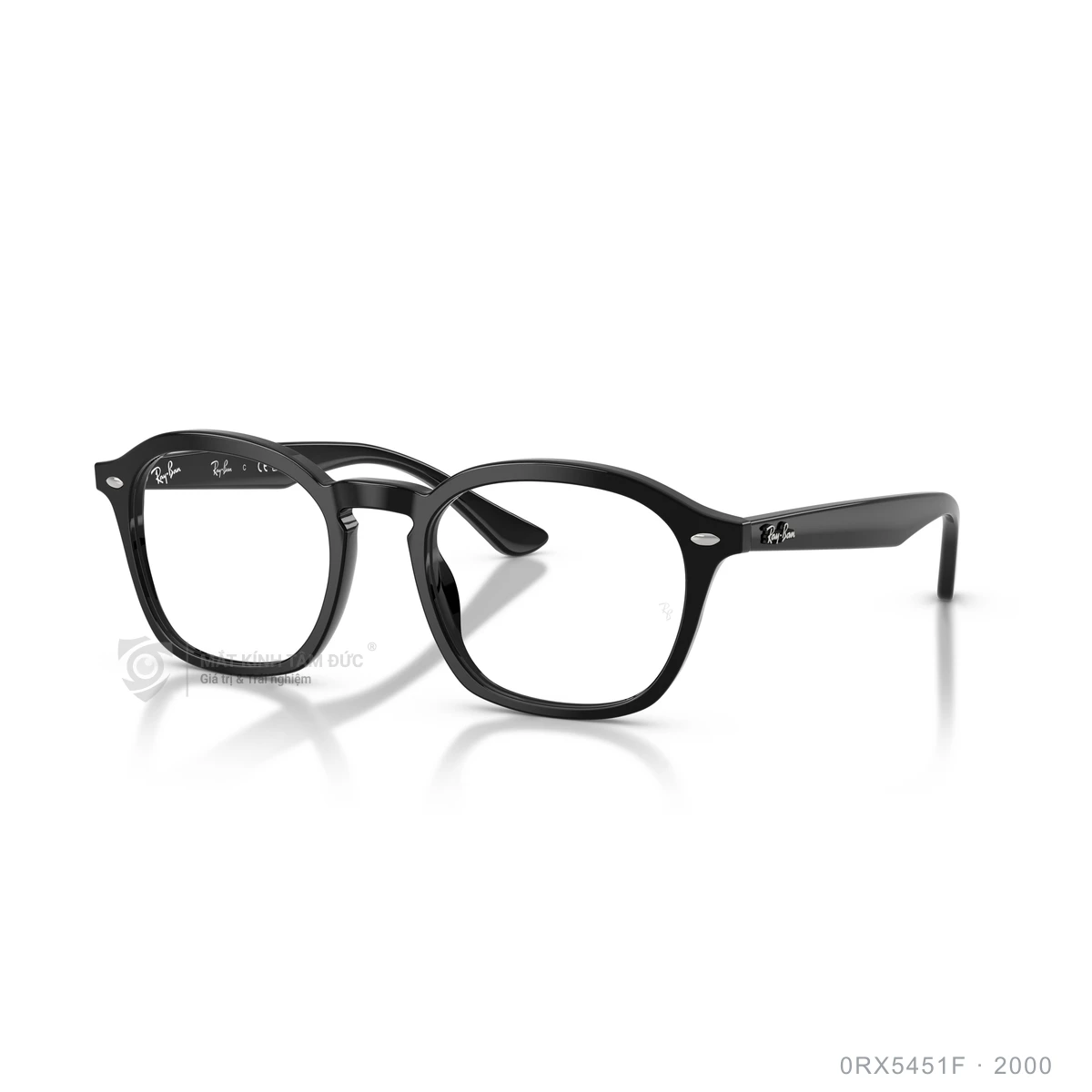 Chi tiết góc nghiêng Gọng kính Rayban 0RX5451F