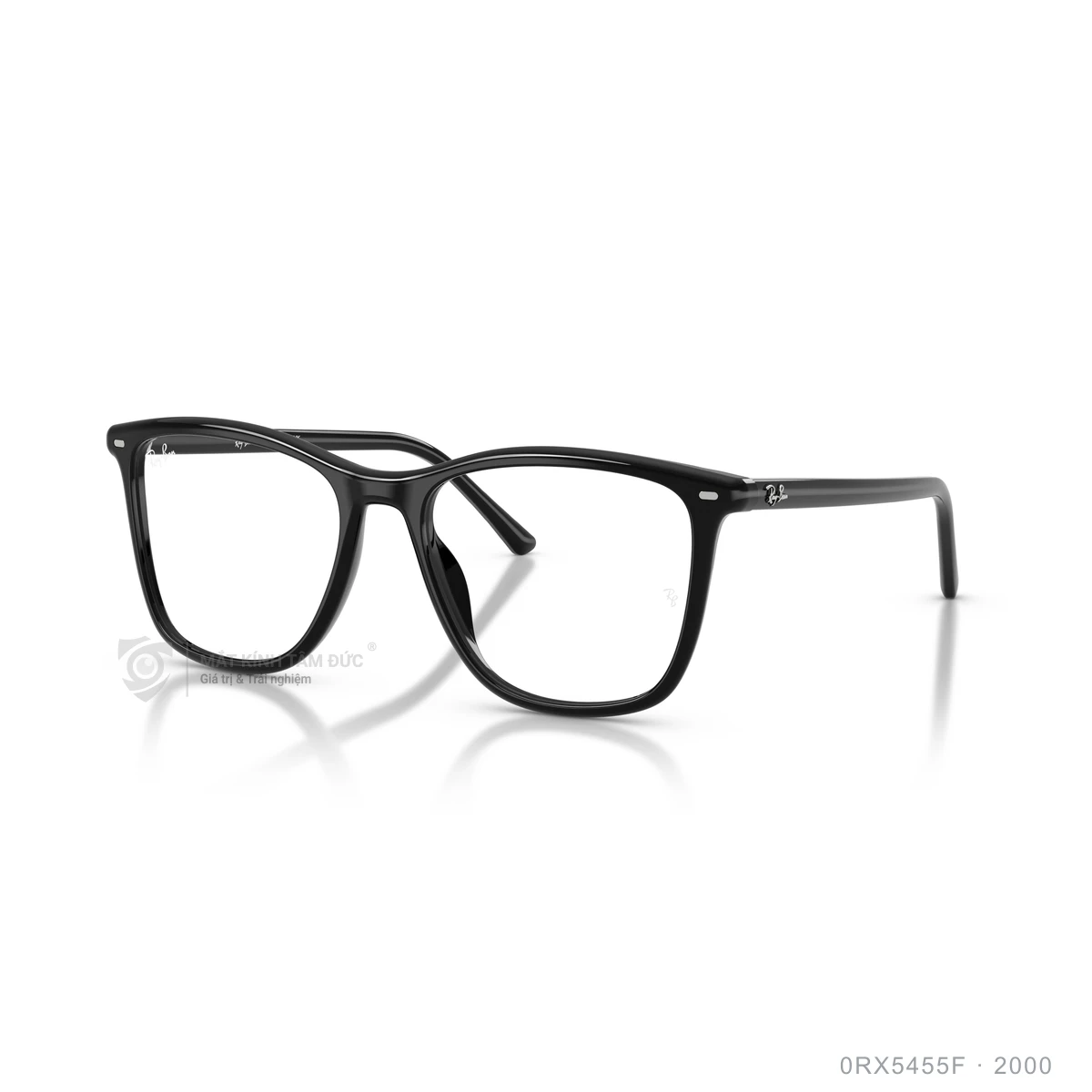 Chi tiết góc nghiêng Gọng kính Rayban 0RX5455F