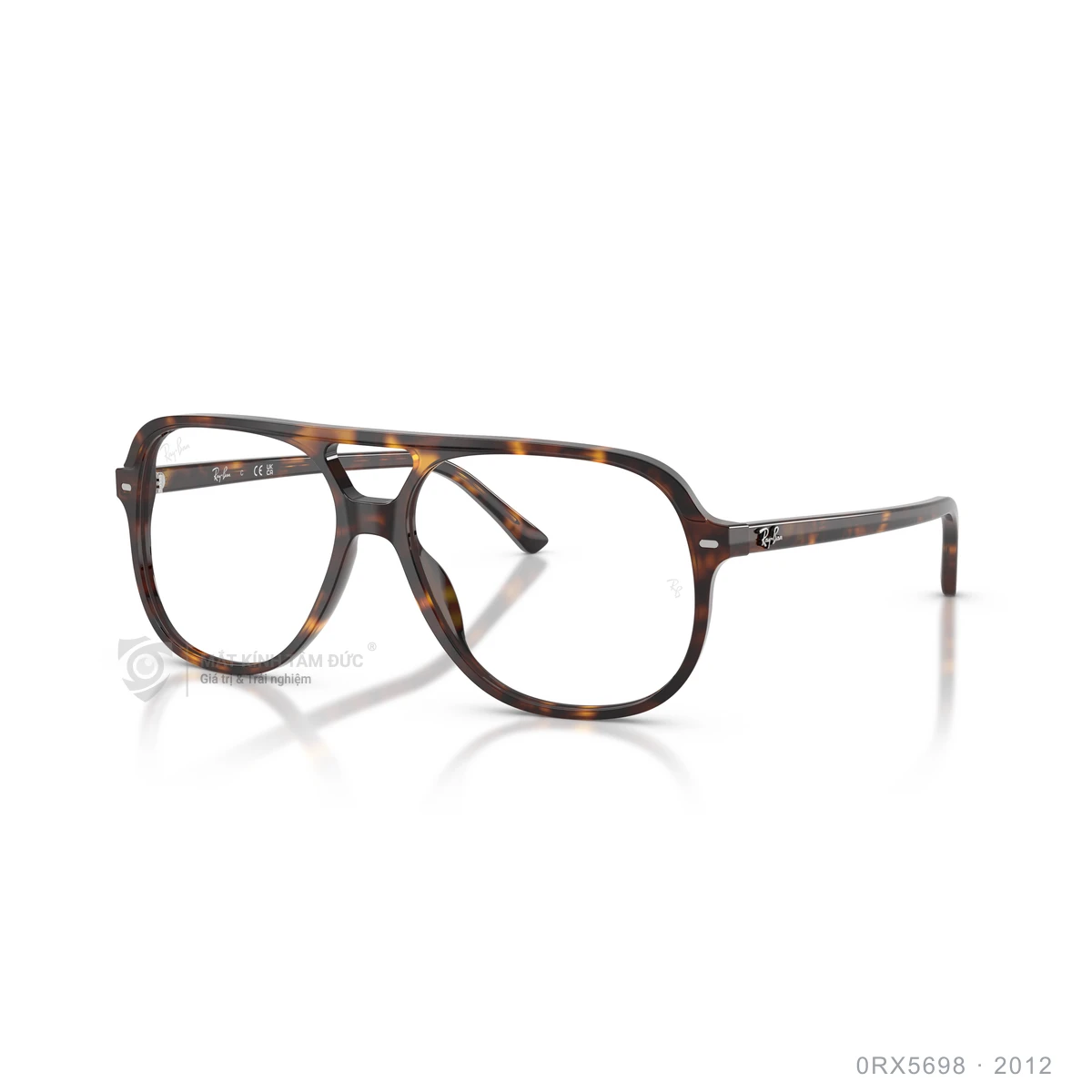 Chi tiết góc nghiêng Gọng kính Rayban 0RX5698