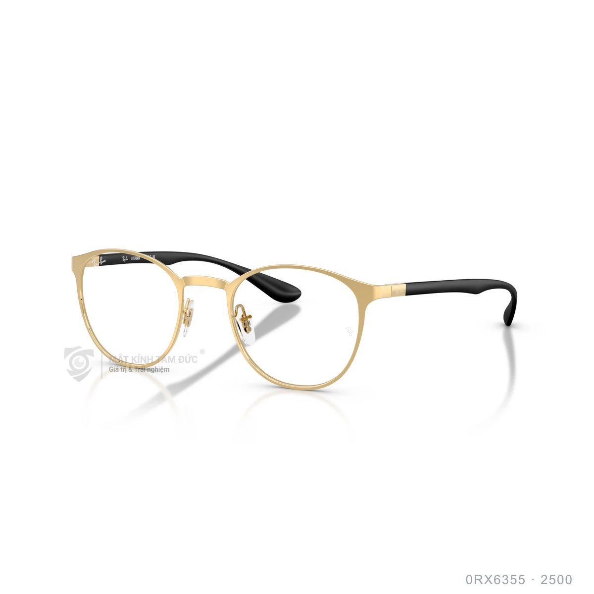 Chi tiết góc nghiêng Gọng kính Rayban 0RX6355