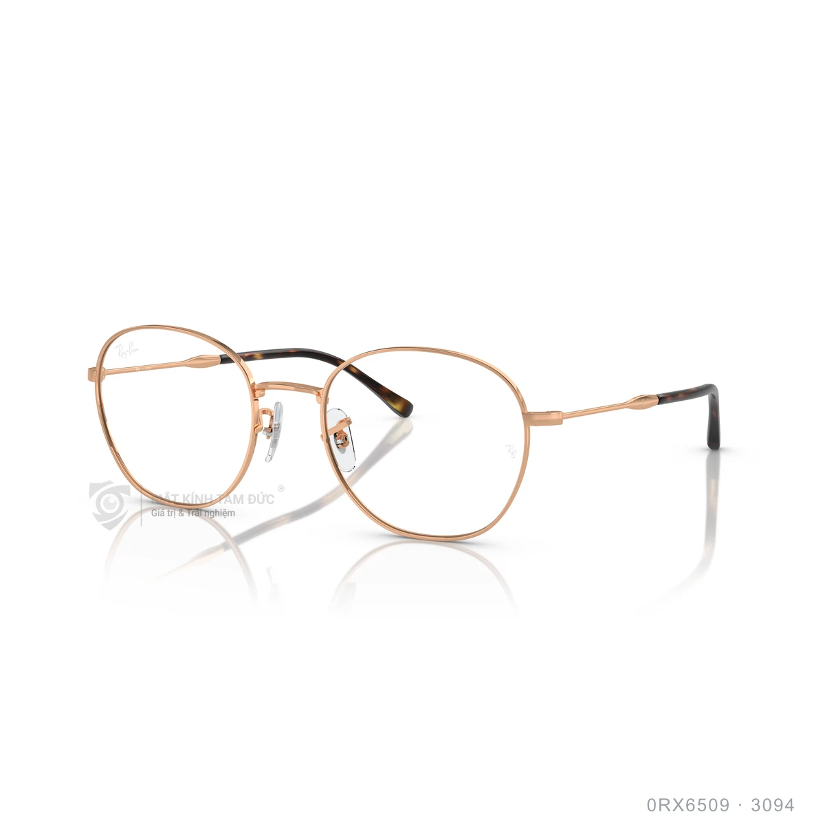 Chi tiết góc nghiêng Gọng kính Rayban 0RX6509
