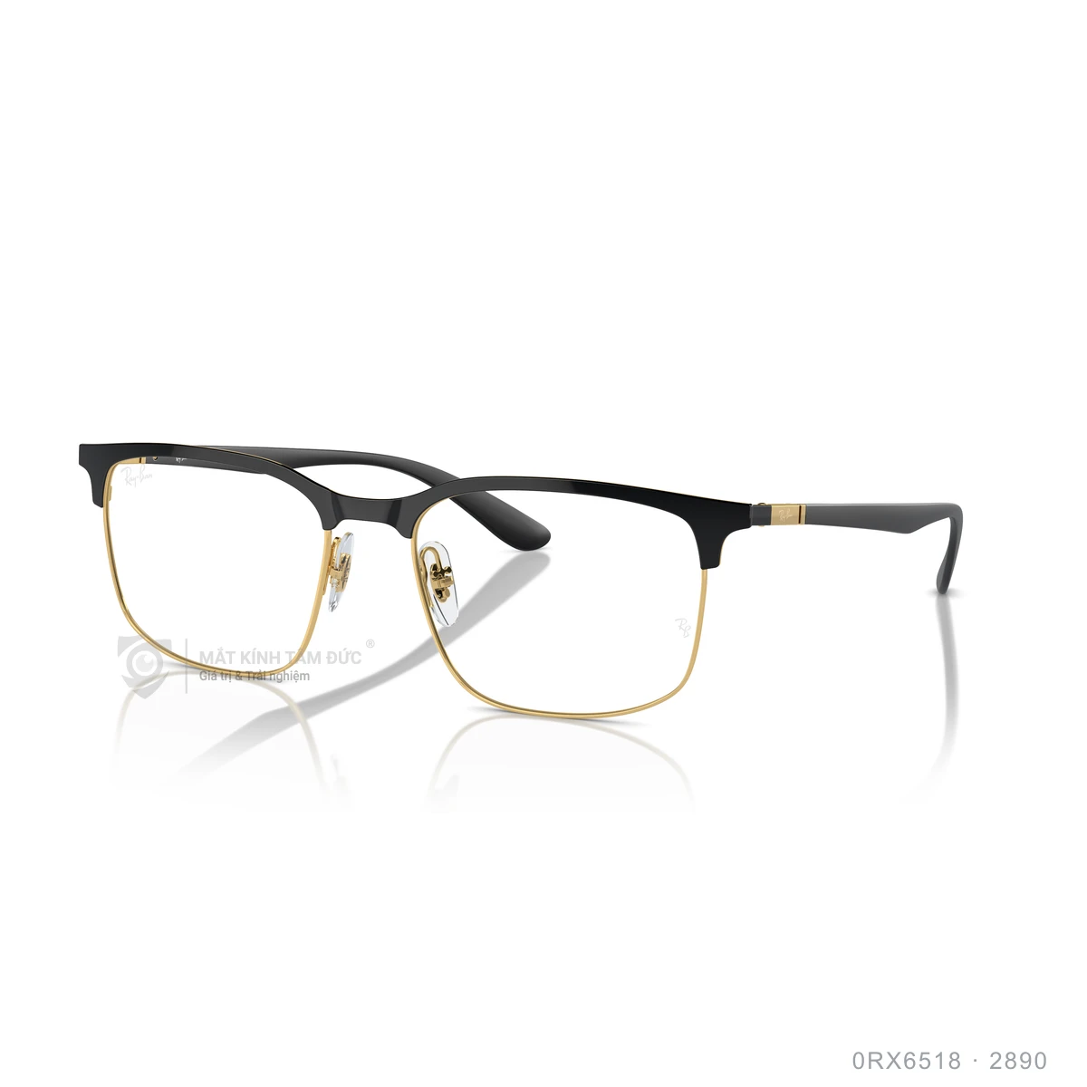Chi tiết góc nghiêng Gọng kính Rayban 0RX6518