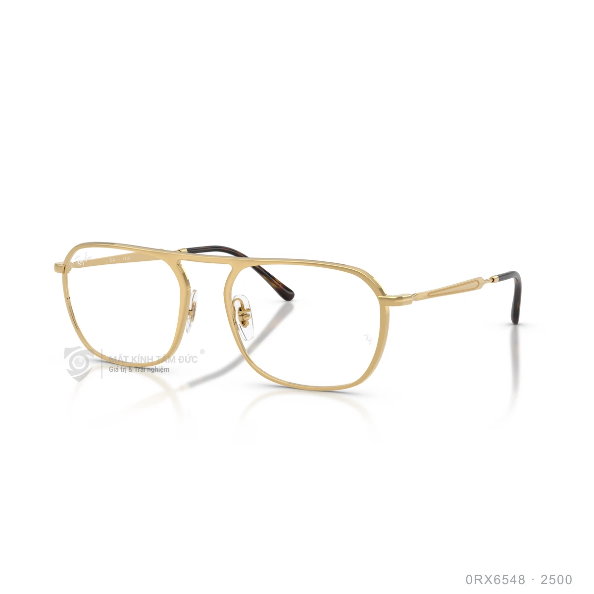 Chi tiết góc nghiêng Gọng kính Rayban 0RX6548