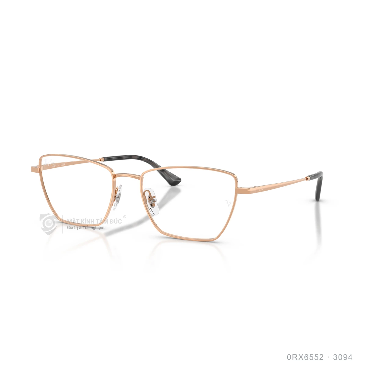 Chi tiết góc nghiêng Gọng kính Rayban 0RX6552