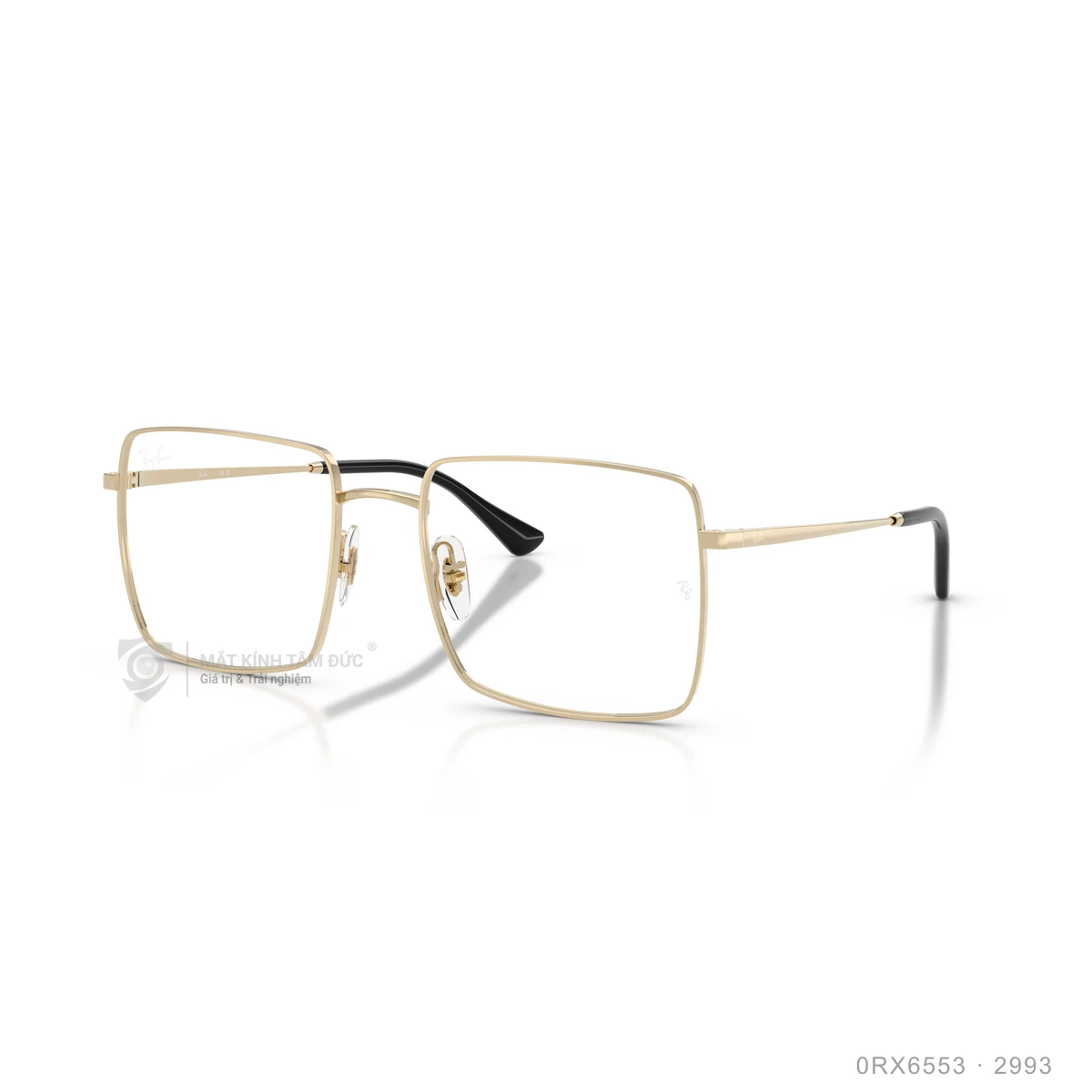 Chi tiết góc nghiêng Gọng kính Rayban 0RX6553