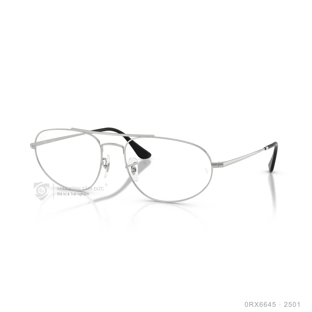 Chi tiết góc nghiêng Gọng kính Rayban 0RX6645