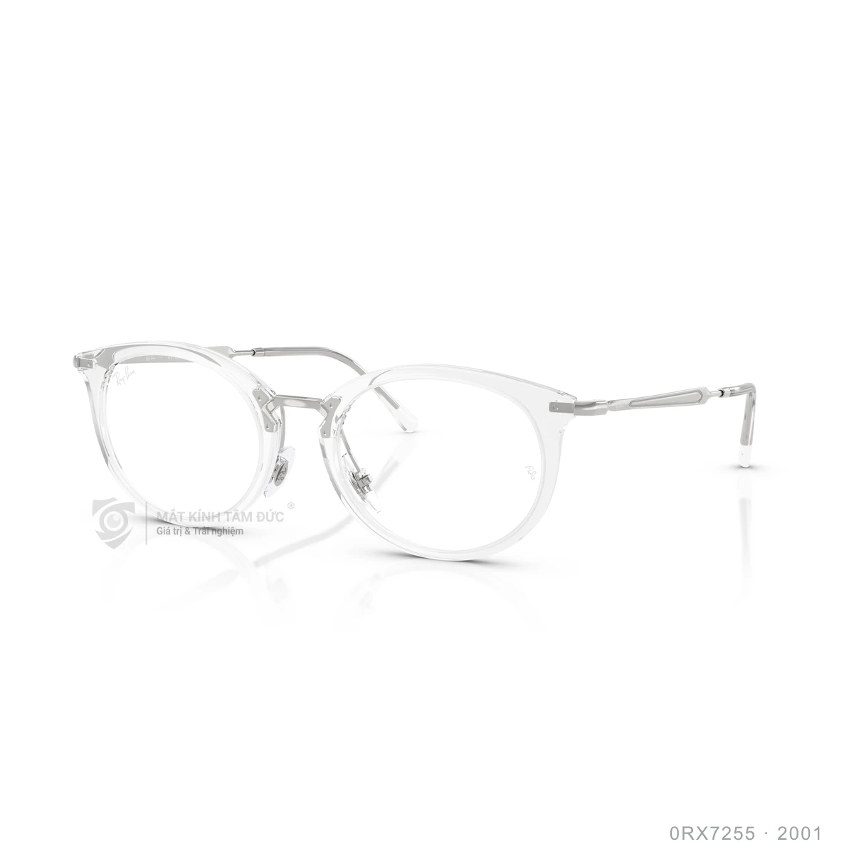 Chi tiết góc nghiêng Gọng kính Rayban 0RX7255