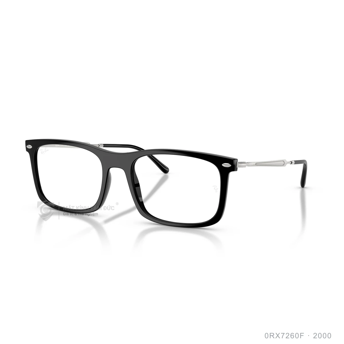 Chi tiết góc nghiêng Gọng kính Rayban 0RX7260F