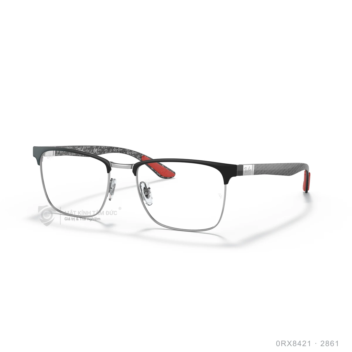 Chi tiết góc nghiêng Gọng kính Rayban 0RX8421