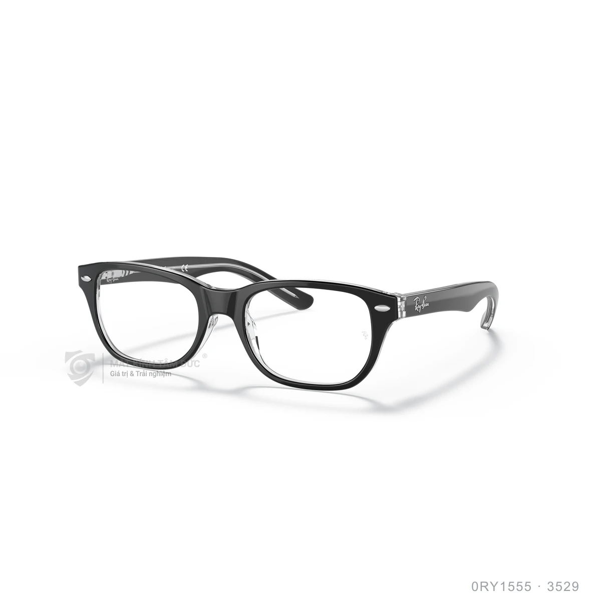 Chi tiết góc nghiêng Gọng kính Rayban 0RY1555