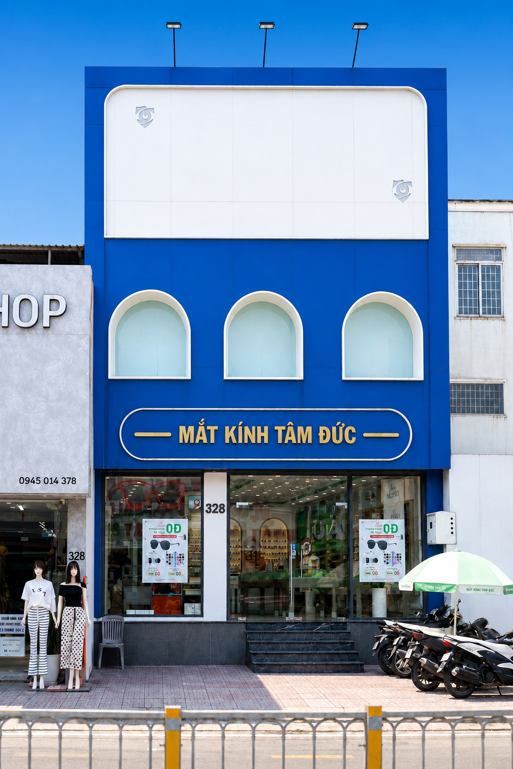 Tổng quan Cửa hàng Mắt Kính Tâm Đức Chi Nhánh Quận 7 tại 328 Nguyễn Thị Thập