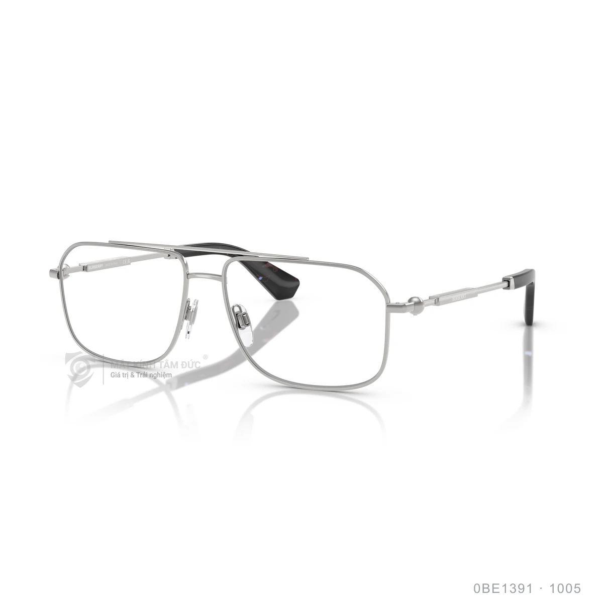 Chi tiết góc nghiêng Gọng kính Burberry 0BE1391