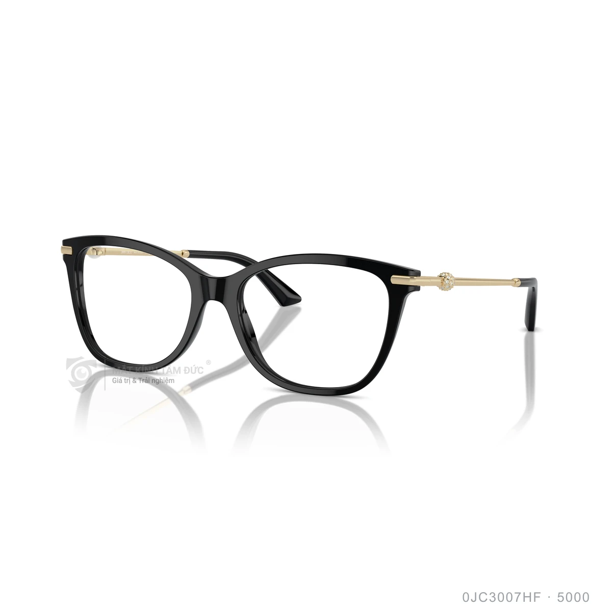 Chi tiết góc nghiêng Gọng kính Jimmy Choo 0JC3007HF