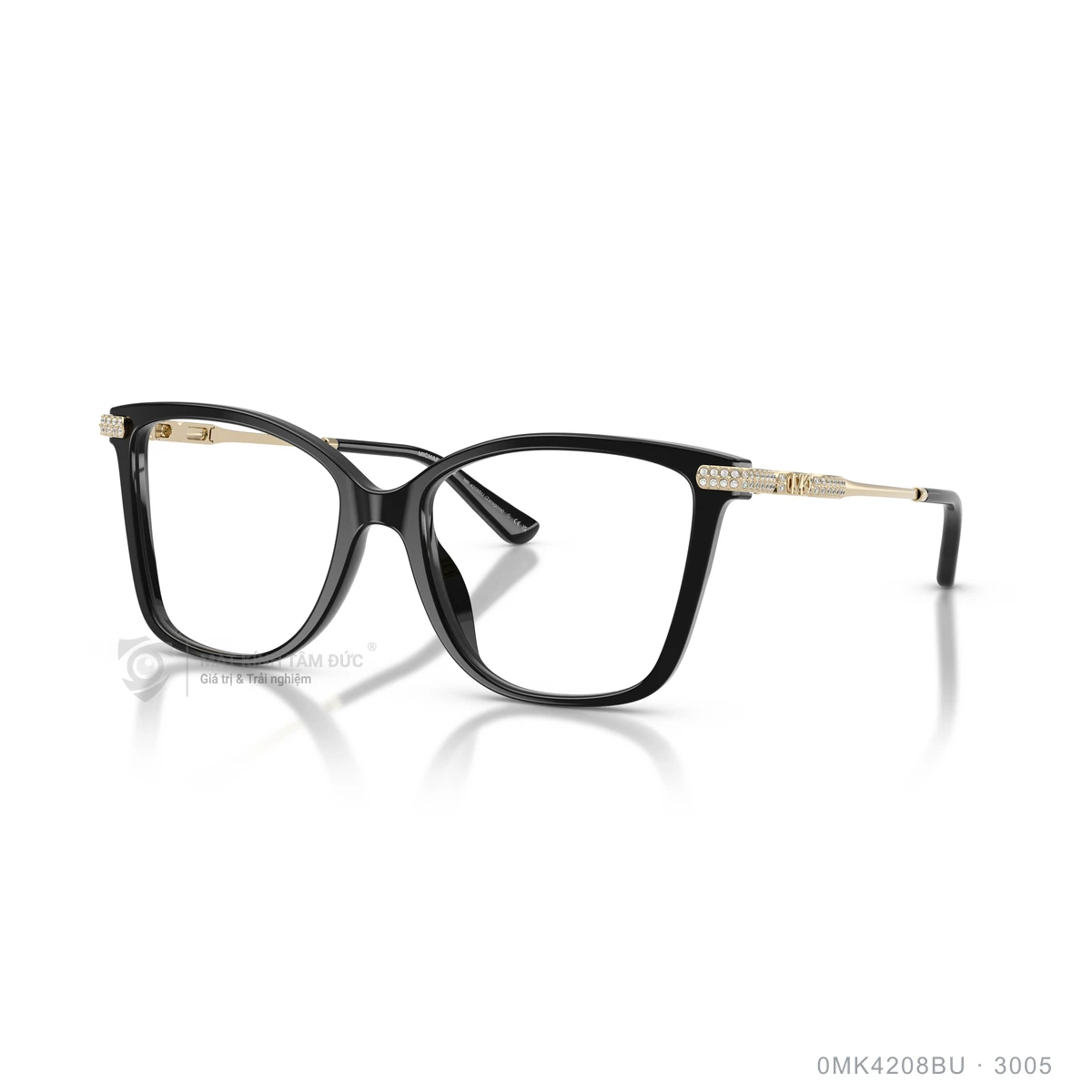 Chi tiết góc nghiêng Gọng kính Michael Kors 0MK4208BU