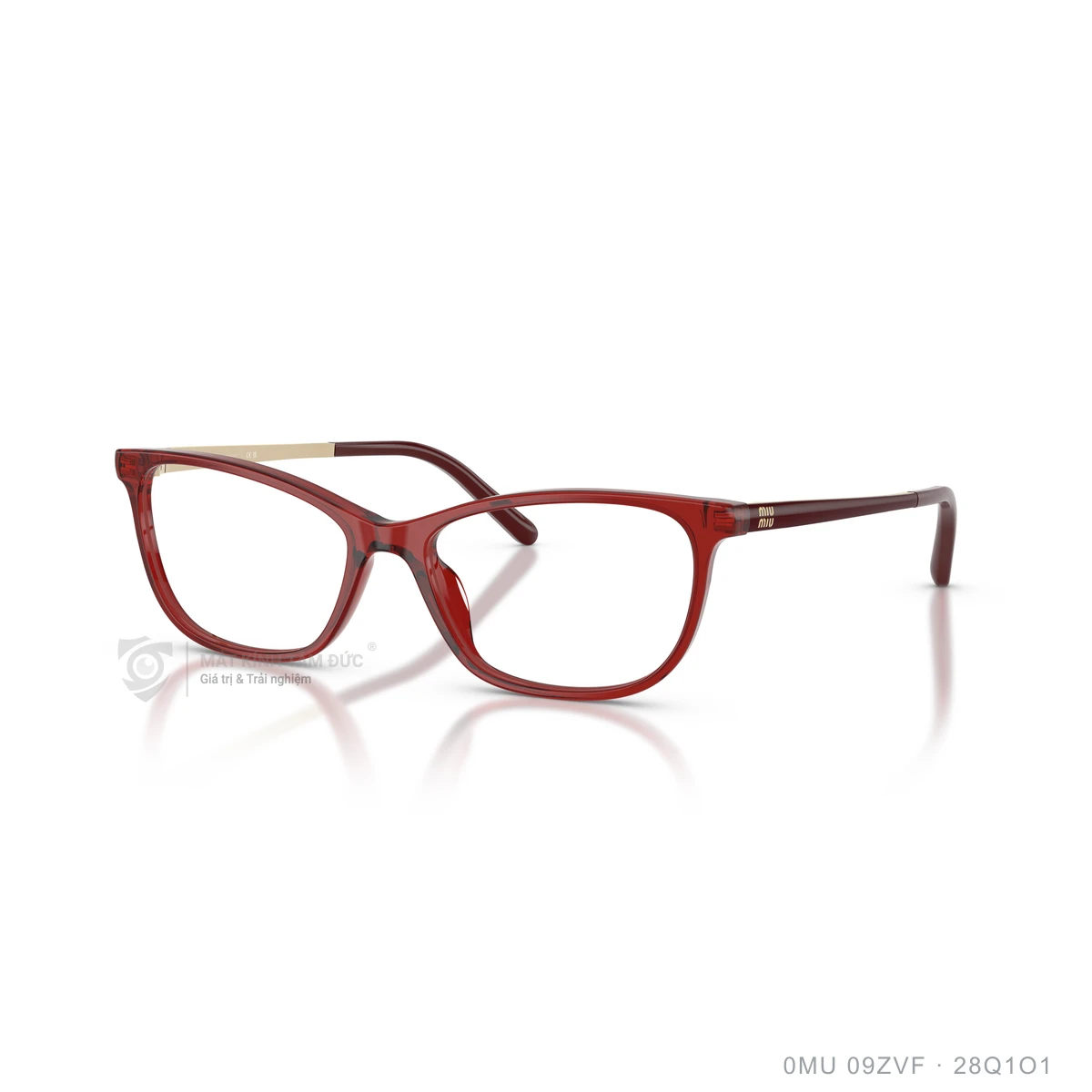 Gọng kính Miu Miu 0MU 09ZVF - Ảnh 12