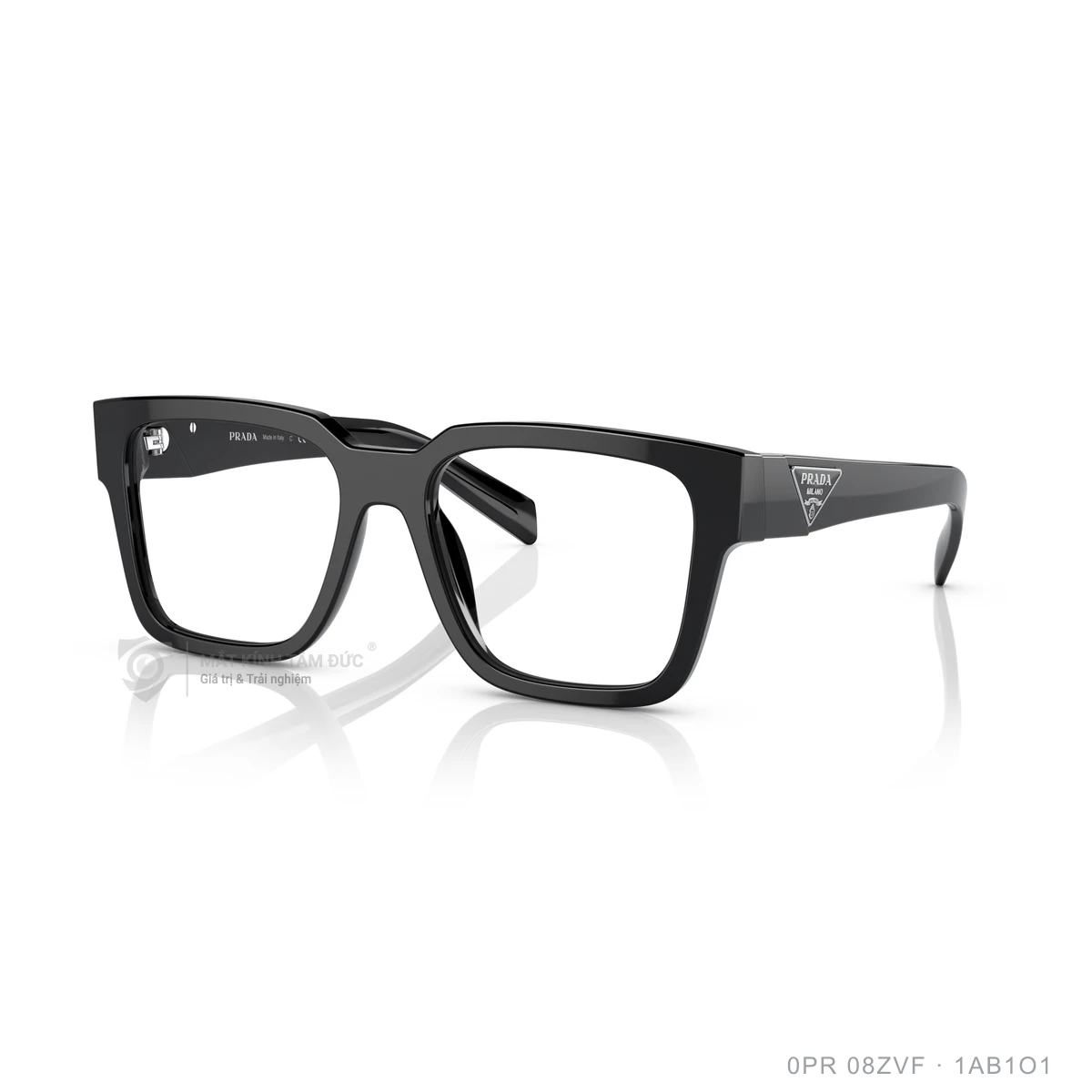 Chi tiết góc nghiêng Gọng kính Prada 0PR 08ZVF