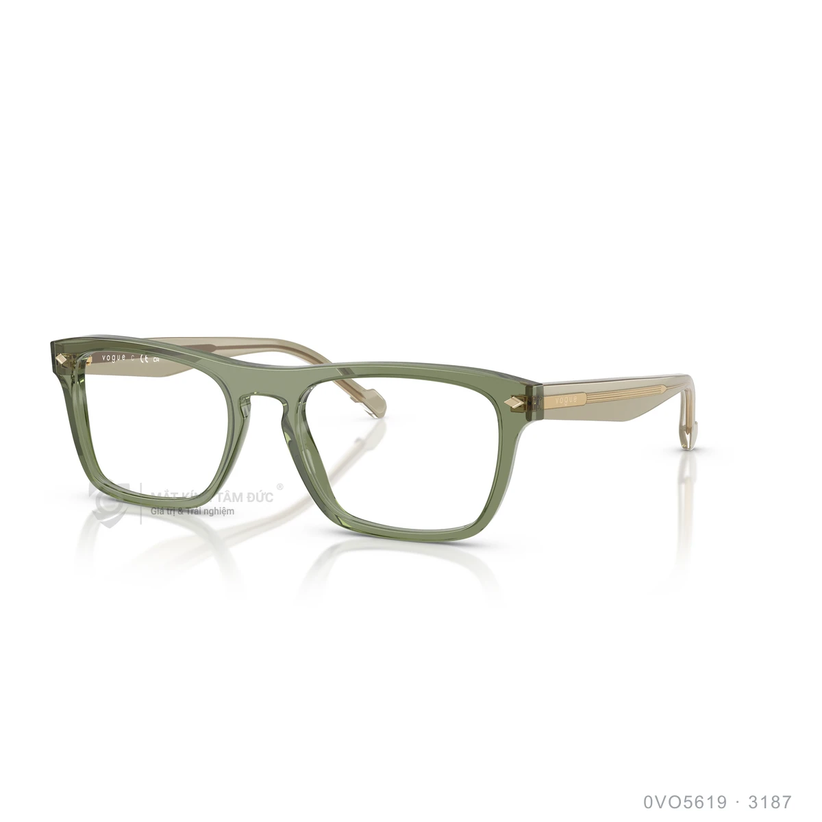 Chi tiết góc nghiêng Gọng kính Vogue 0VO5619