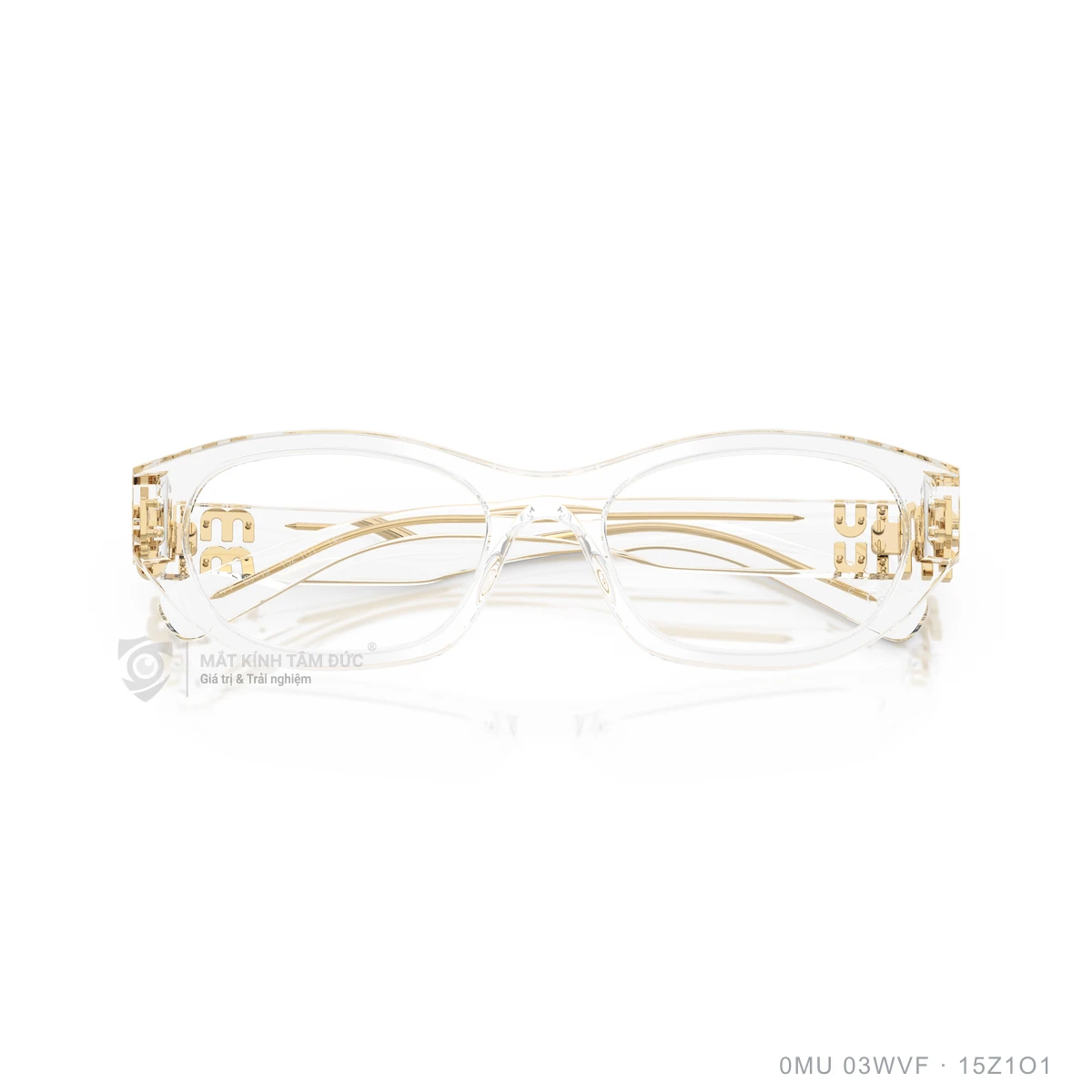 Gọng kính Miu Miu 0MU 03WVF - Ảnh 3