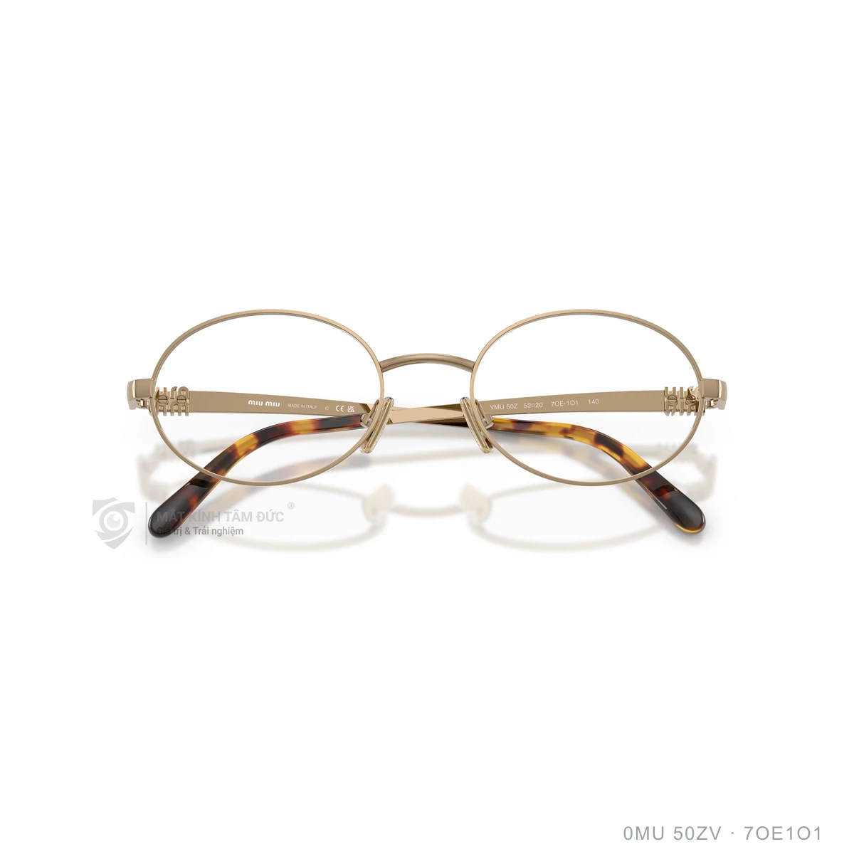 Gọng kính Miu Miu 0MU 50ZV - Ảnh 3